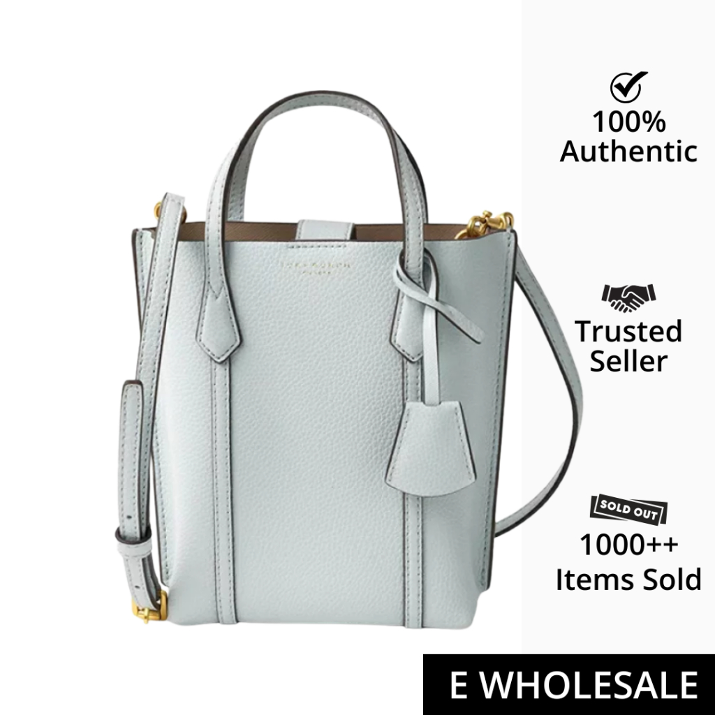 Tory Burch Mini Perry Tote Bag Seltzer
