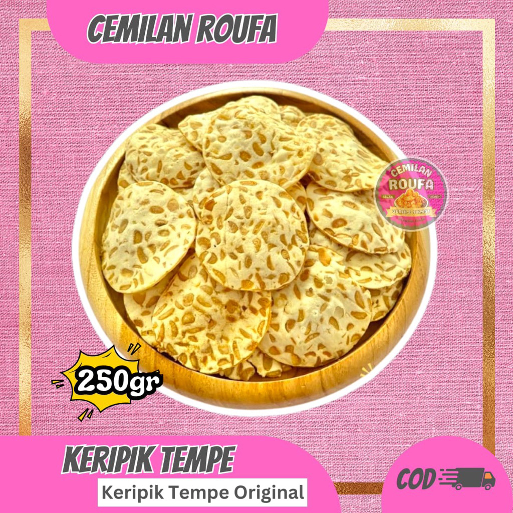 Keripik Tempe 250gram