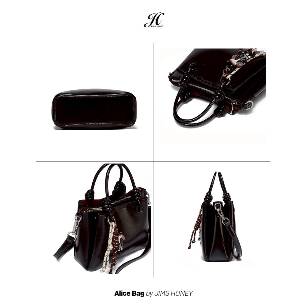 JIMS HONEY ALICE BAG Tas Selempang dan Hand Bag Wanita Slingbag Cewek Jimshoney Trendy Elegan Kulit