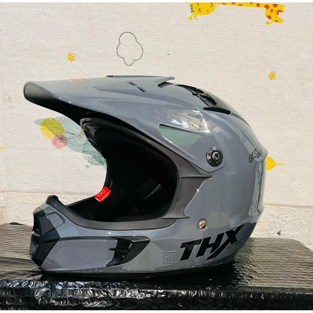 HELM CROS KIDS/Helm THX Cros anak untuk usia 3-10 tahun