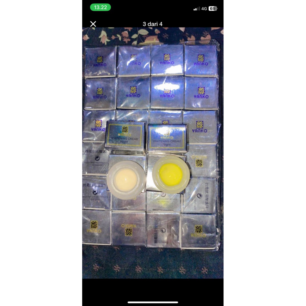 Cream yanko platinum