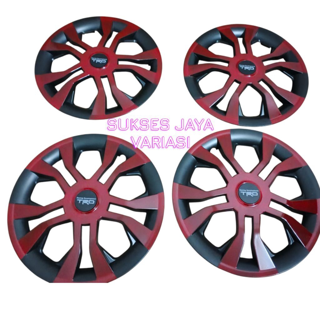 COVER VELG MOBIL L300 RING 14 WHELL DOP COVER RING 14 TRD MERAH