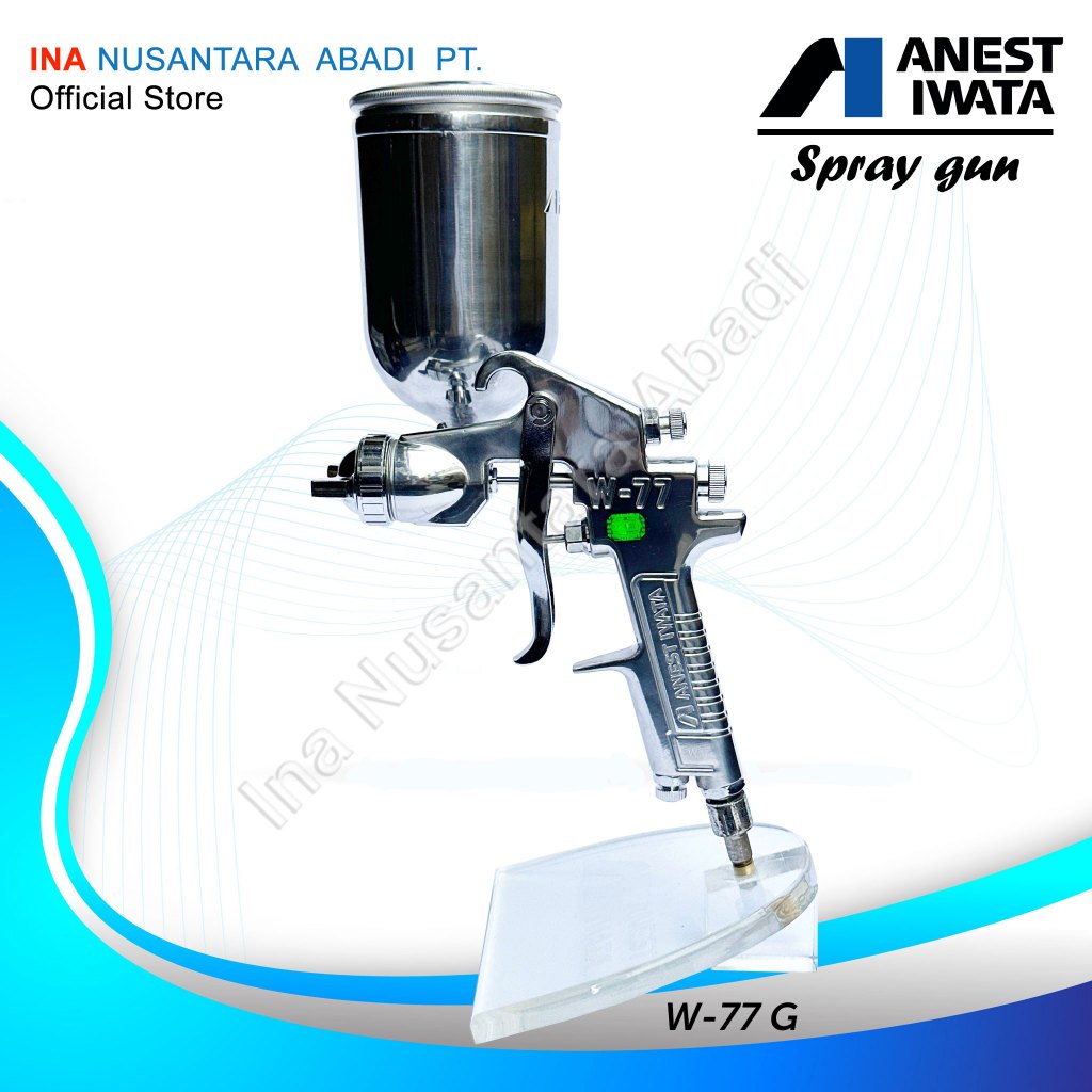 W-77 Set Gravity - Spray Gun - Anest Iwata