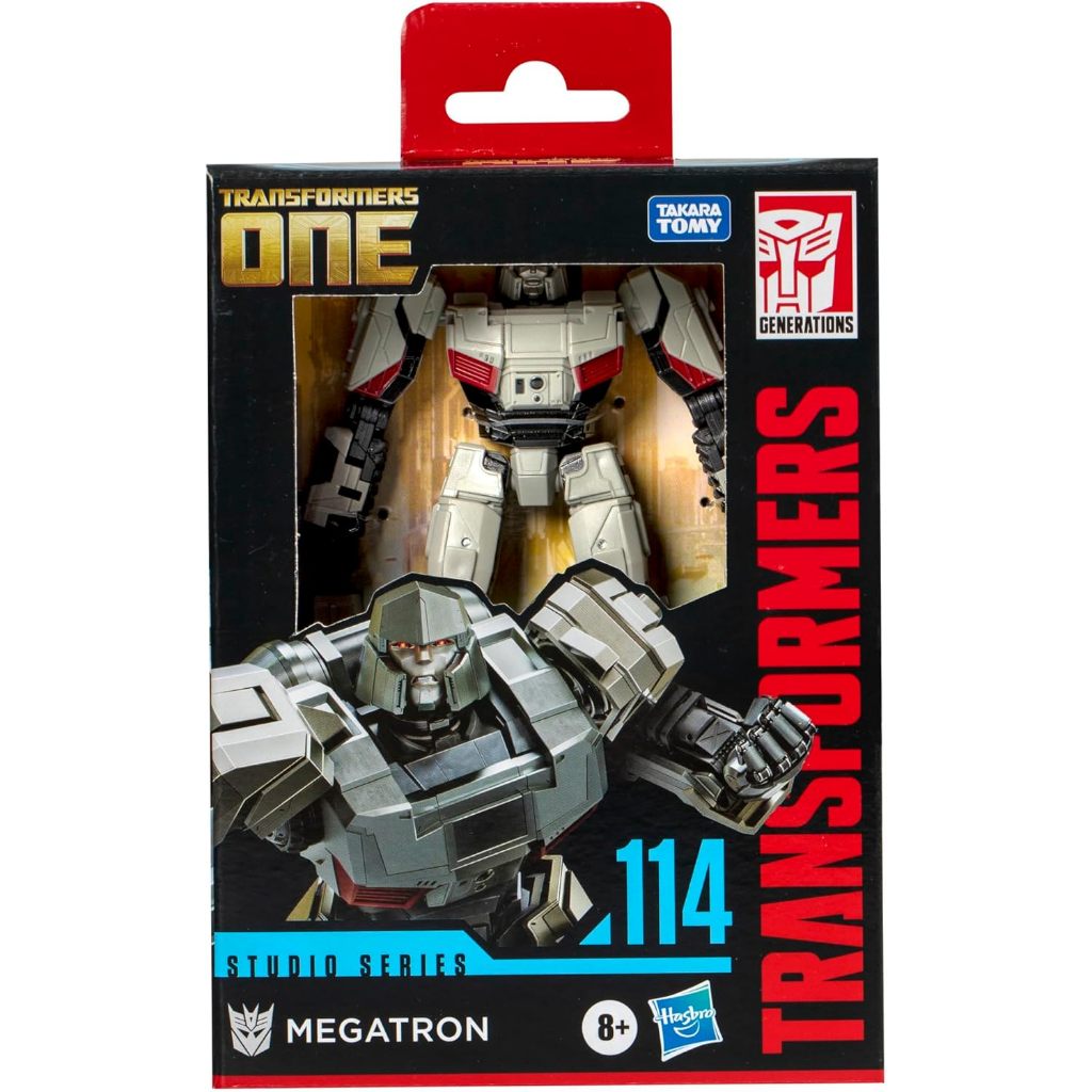 Transformers Toys Studio Series Deluxe One 114 Megatron, 4.5-inch Converting Action Figure, 8+