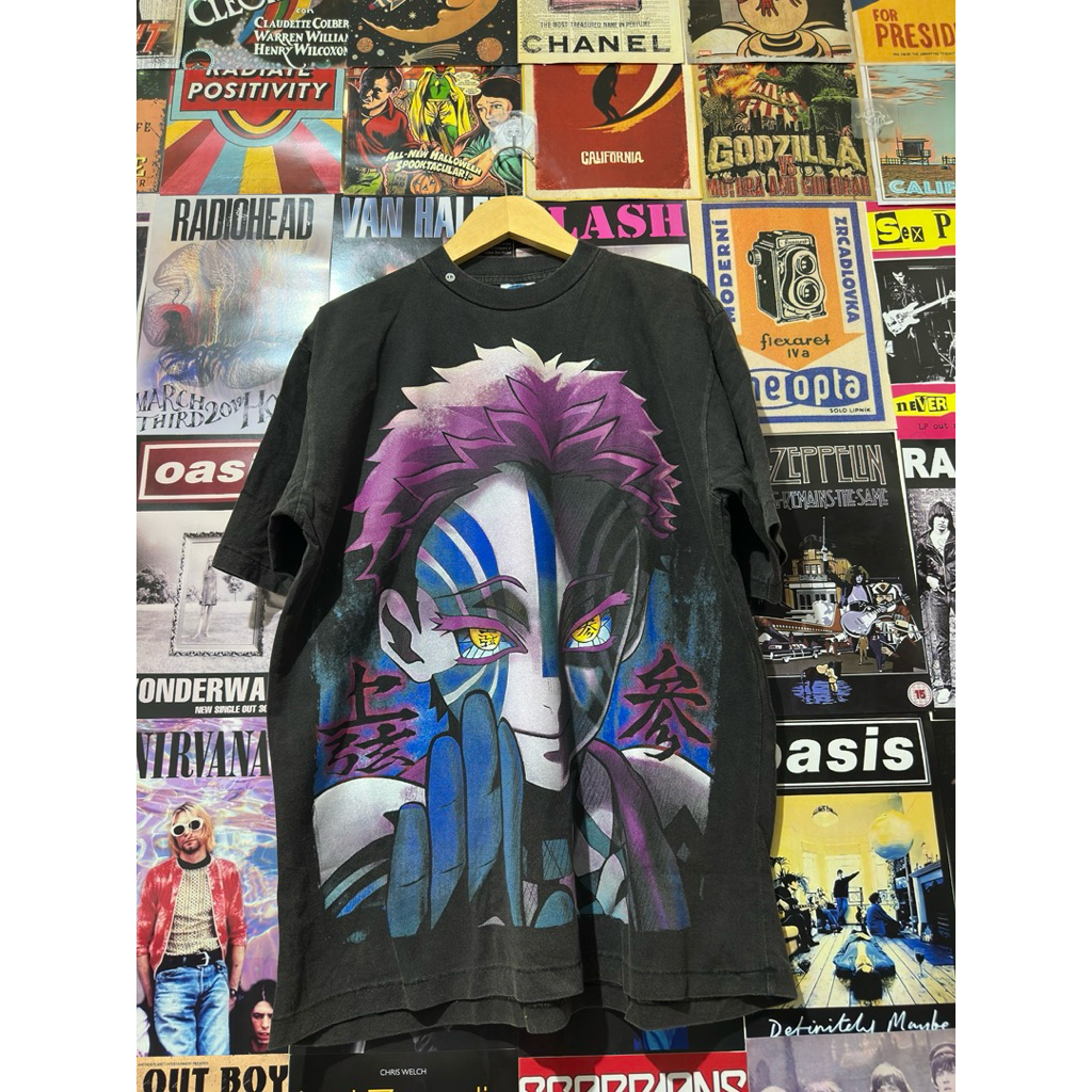 KAOS ANIME AKASA KIMETSU NO YAIBA DEMON SLAYER BOOTLEG SKAARS