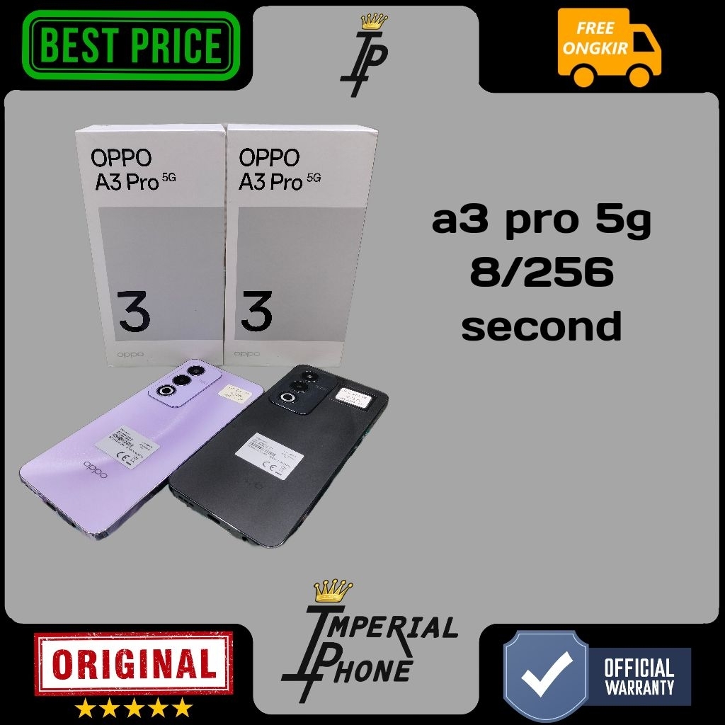 a3 pro 5g 8/256 resmi second