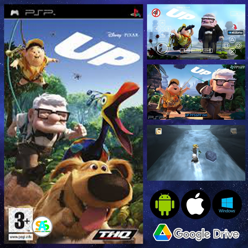 UP PSP GAME MAINKAN DI PC | ANDROID | IOS
