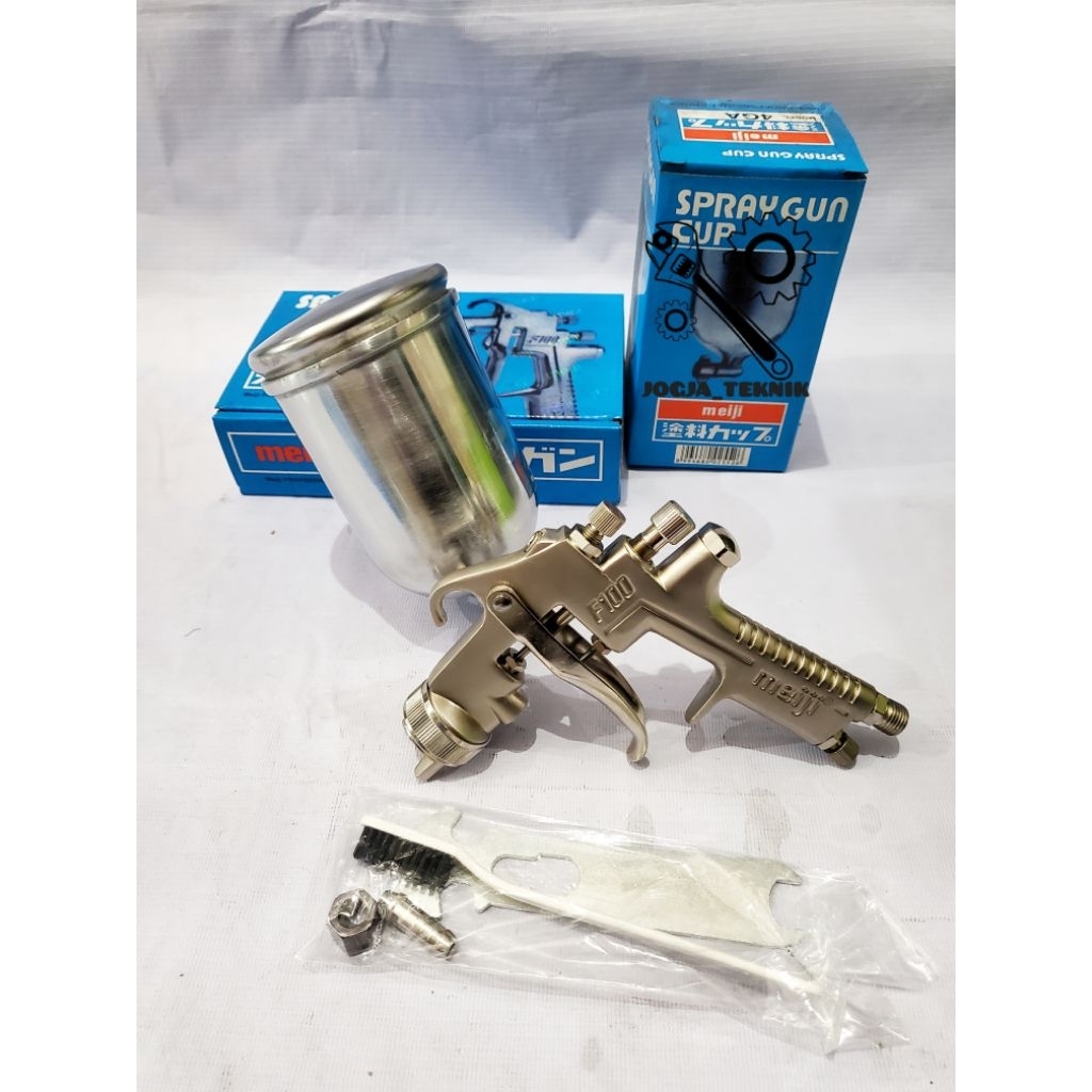 Spray Gun H&L F 75G Tabung Atas 400Cc / Semprotan Cat Kompressor Tabung Atas / Sped Cat Tabung Atas 