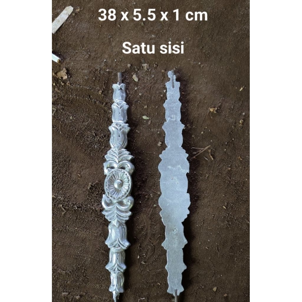 aksesoris ornamen pagar tralis alferon besi tempa alveron alumunium murah