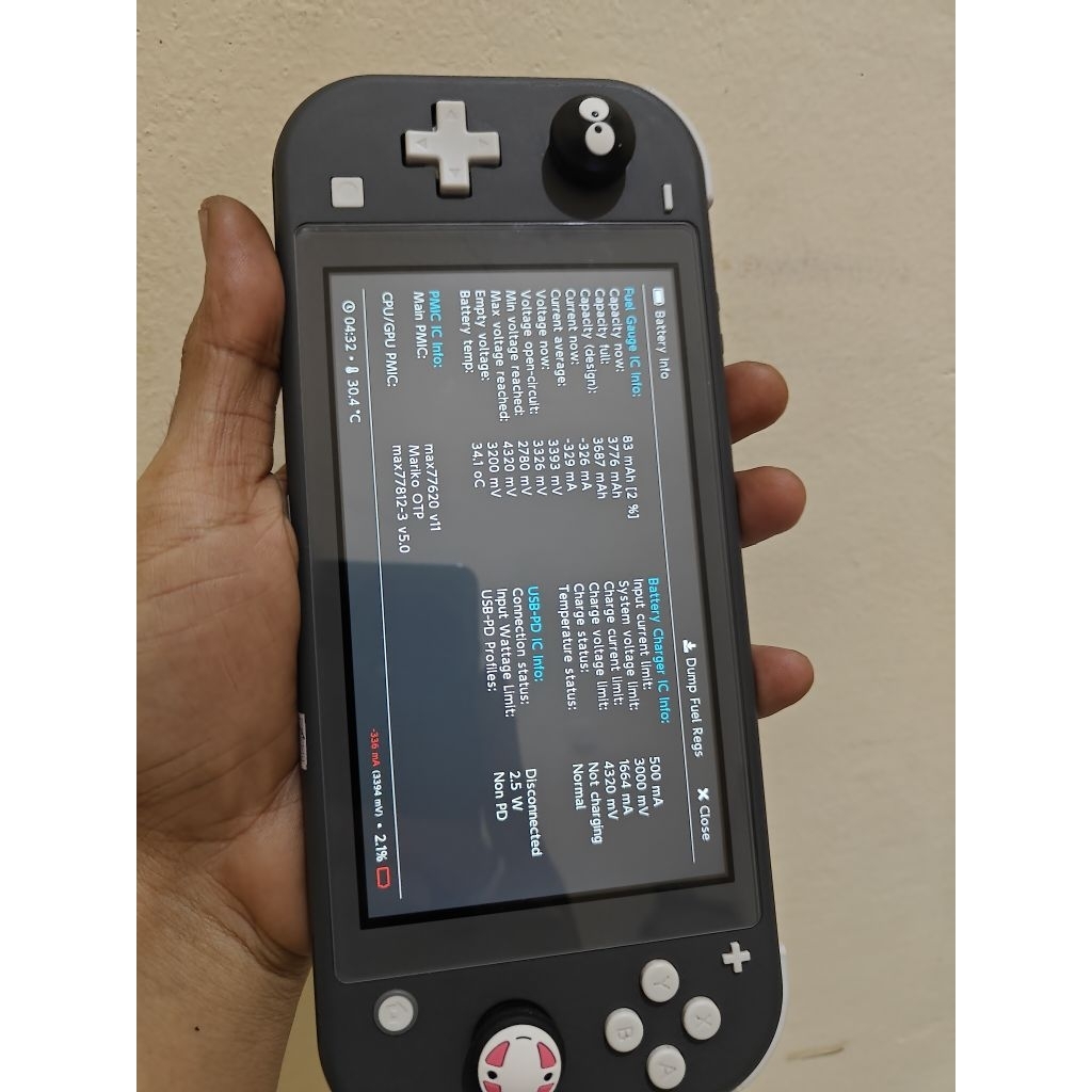 Nintendo switch lite boot Ofw/Cfw