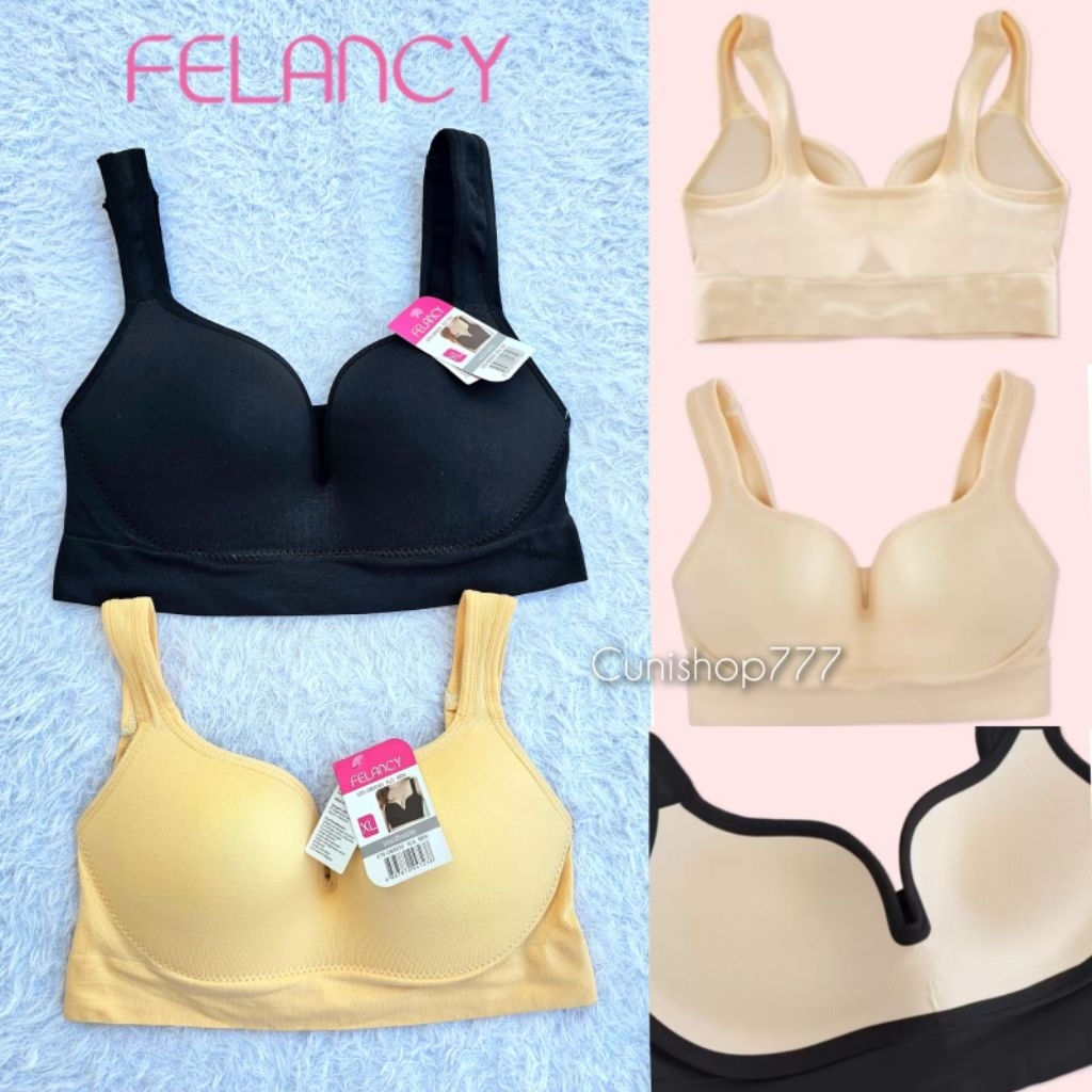 BRA SPORT FELANCY BRALETTE BH WANITA BRALETE POLOS OLAHRAGA TANPA KAWAT WIRELESS NON WIRE YOGA PADEL