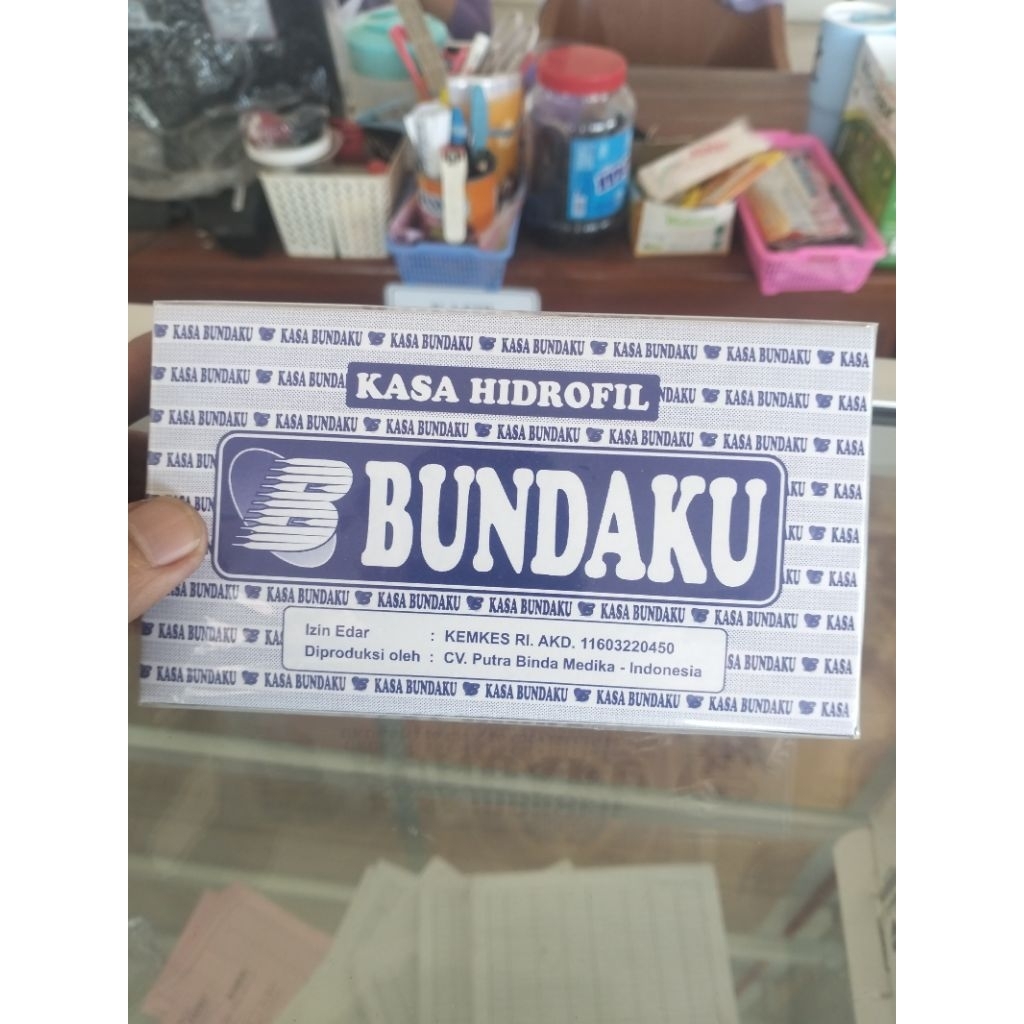 Kasa steril 16x16 HIDROPILE BUNDA pcs menjadi BUNDAKU dan BUNDA UNGU - KASA STERIL PER BOX