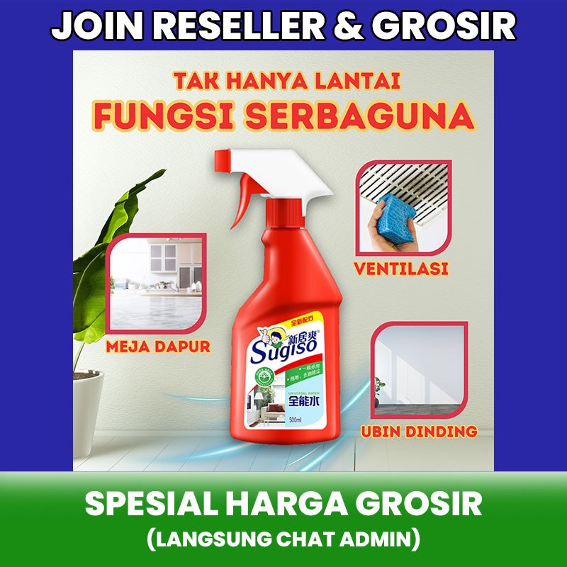 Sugiso Cairan Spray Pembersih Lantai