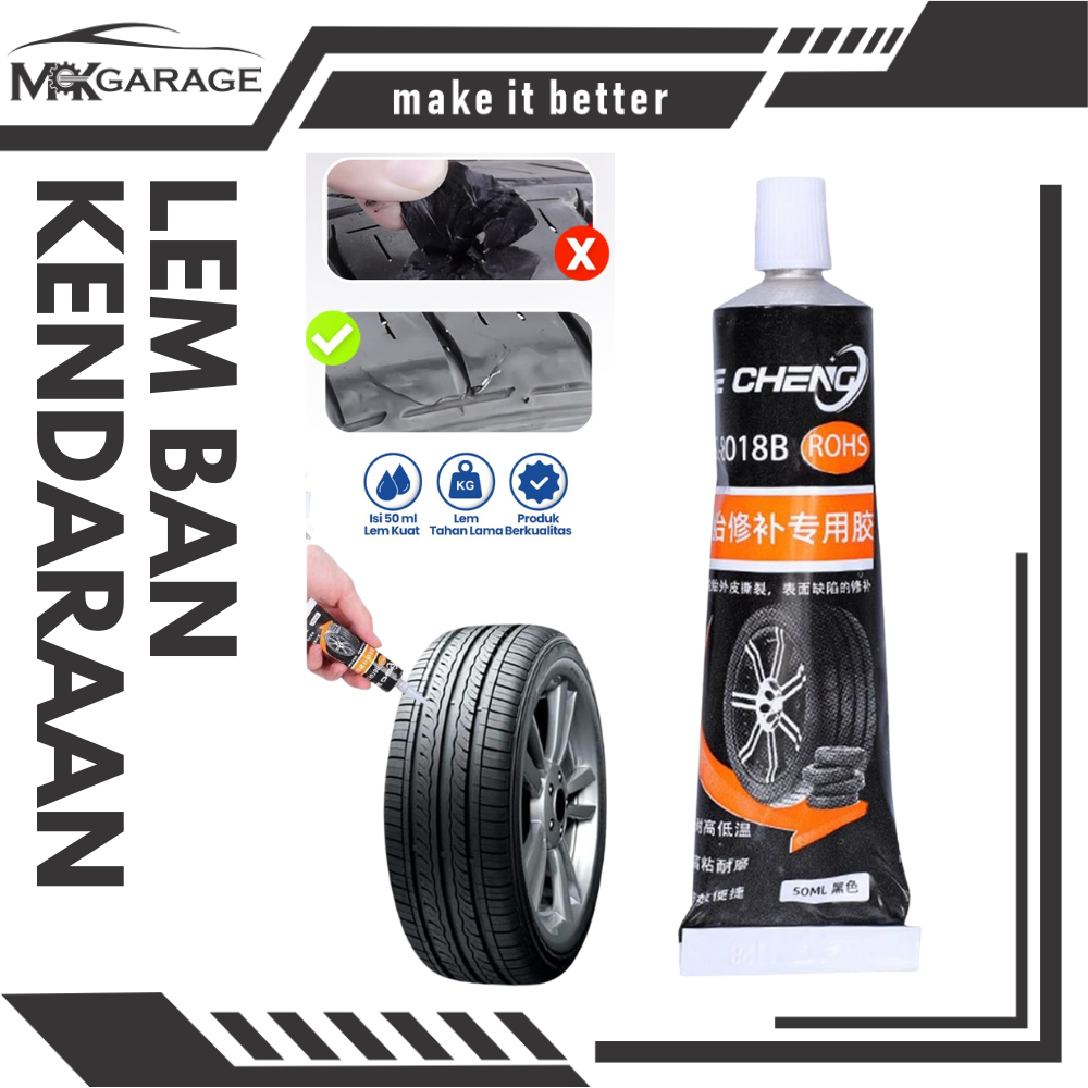 [MKGarage] Lem Ban Sobek - Lem Ban Retak - Lem Ban Motor Mobil - Lem Ban Tubeless - Lem Ban Pecah
