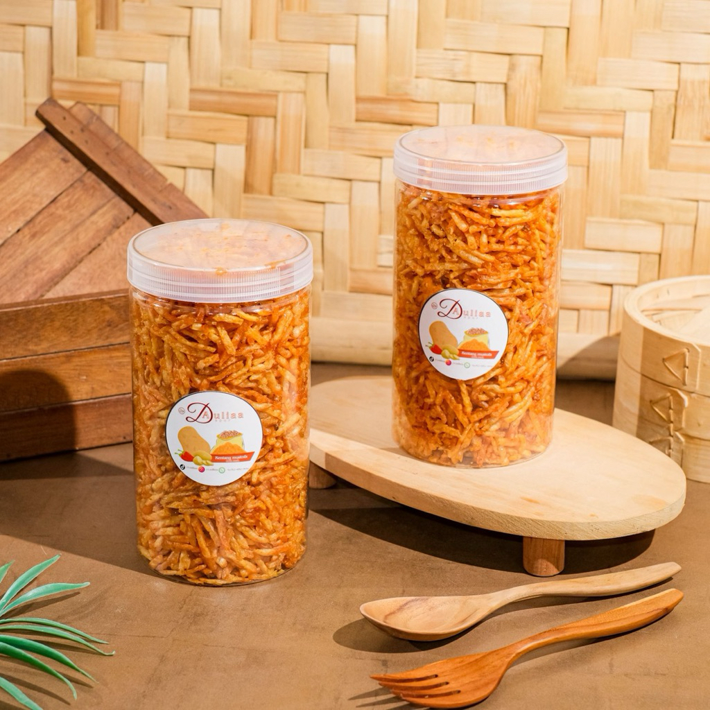 [Paket beli 2] Kentang mustofa toples 1000ml