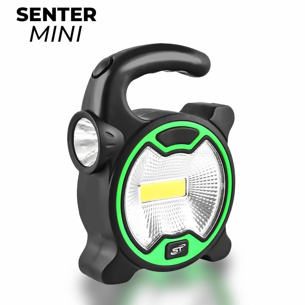 Senter Mini Baterai Super Terang COB Work Light Lampu Senter Mini Gunung -T915