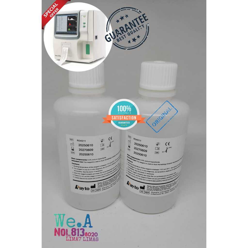 CONCENTRATED CLEANSER HEMATOLOGY VET HEMATOLOGY HEWAN HEMATOLOGY VET RAYTO 100ML