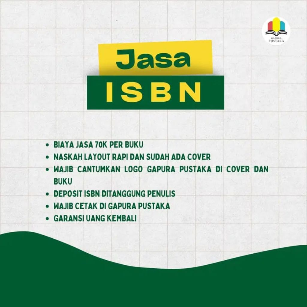 Jasa ISBN Buku