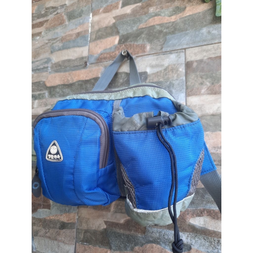 Waistbag Abu Biru KOLON SPORT - TAS PRELOVED