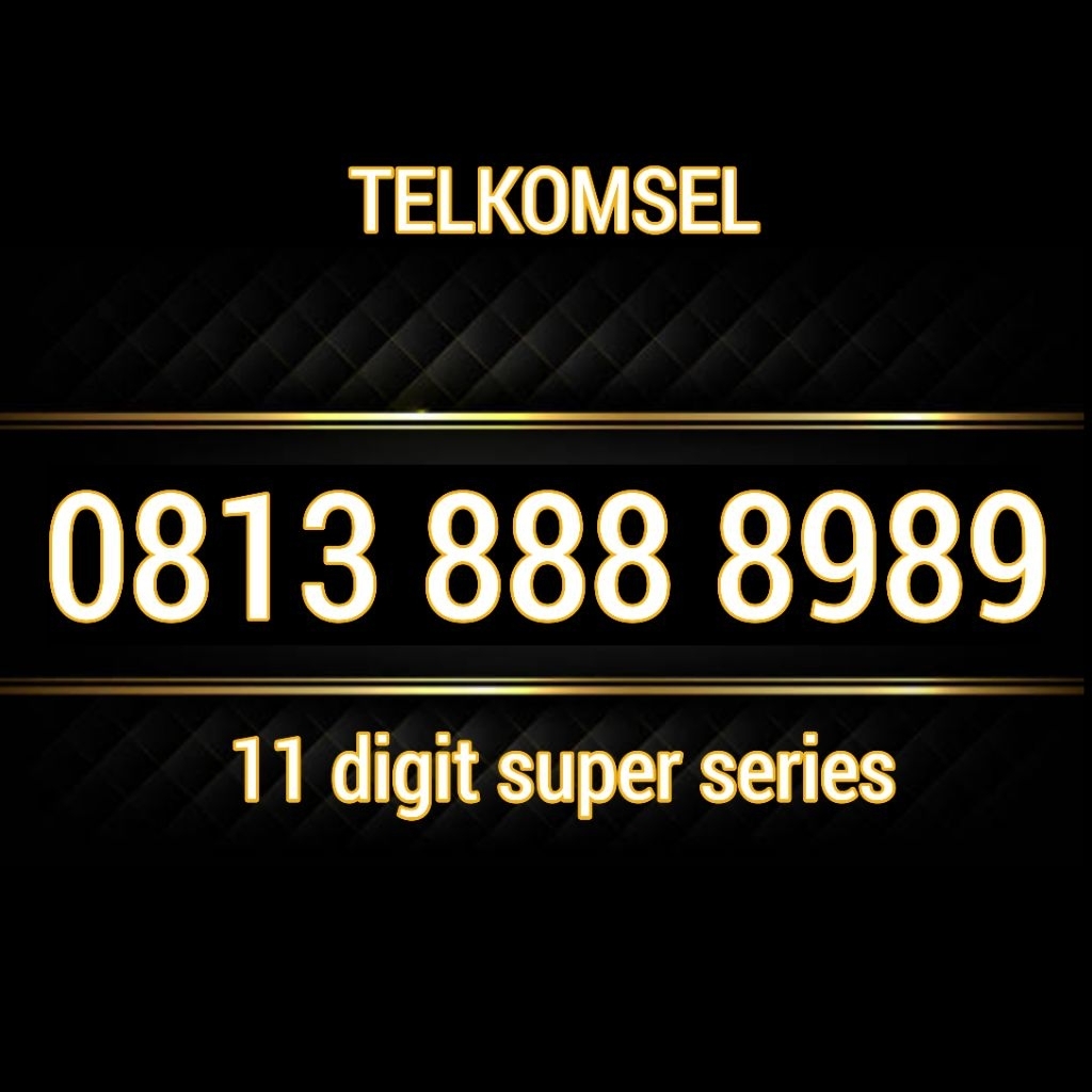 nomor cantik simpati 11digit 888 8989
