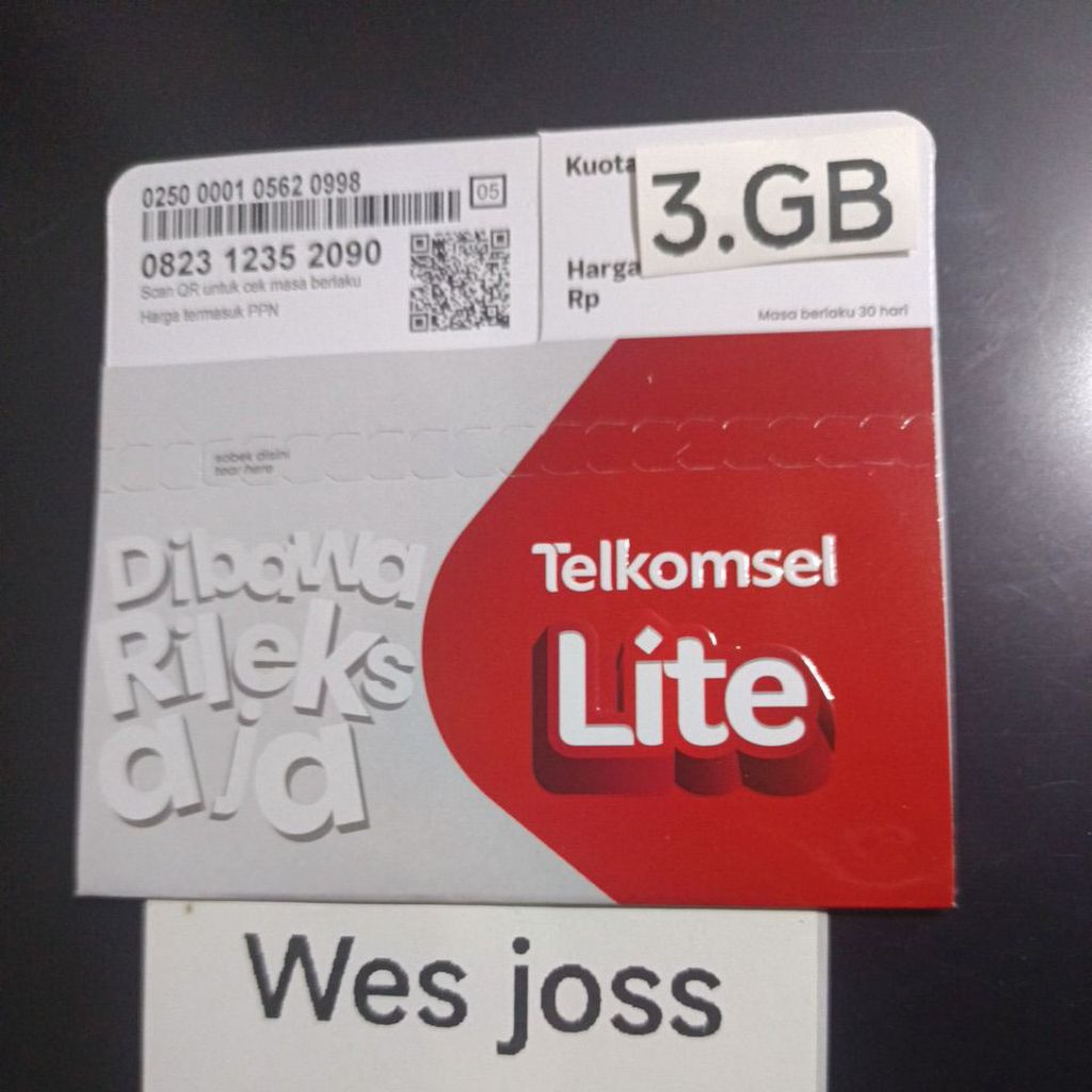 kartu simpati telkomsel kuota 3gb