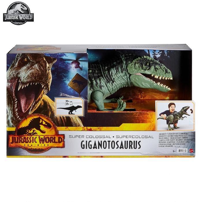 Jurassic World Dominion Strike ‘N Roar Giganotosaurus Dinosaur Action