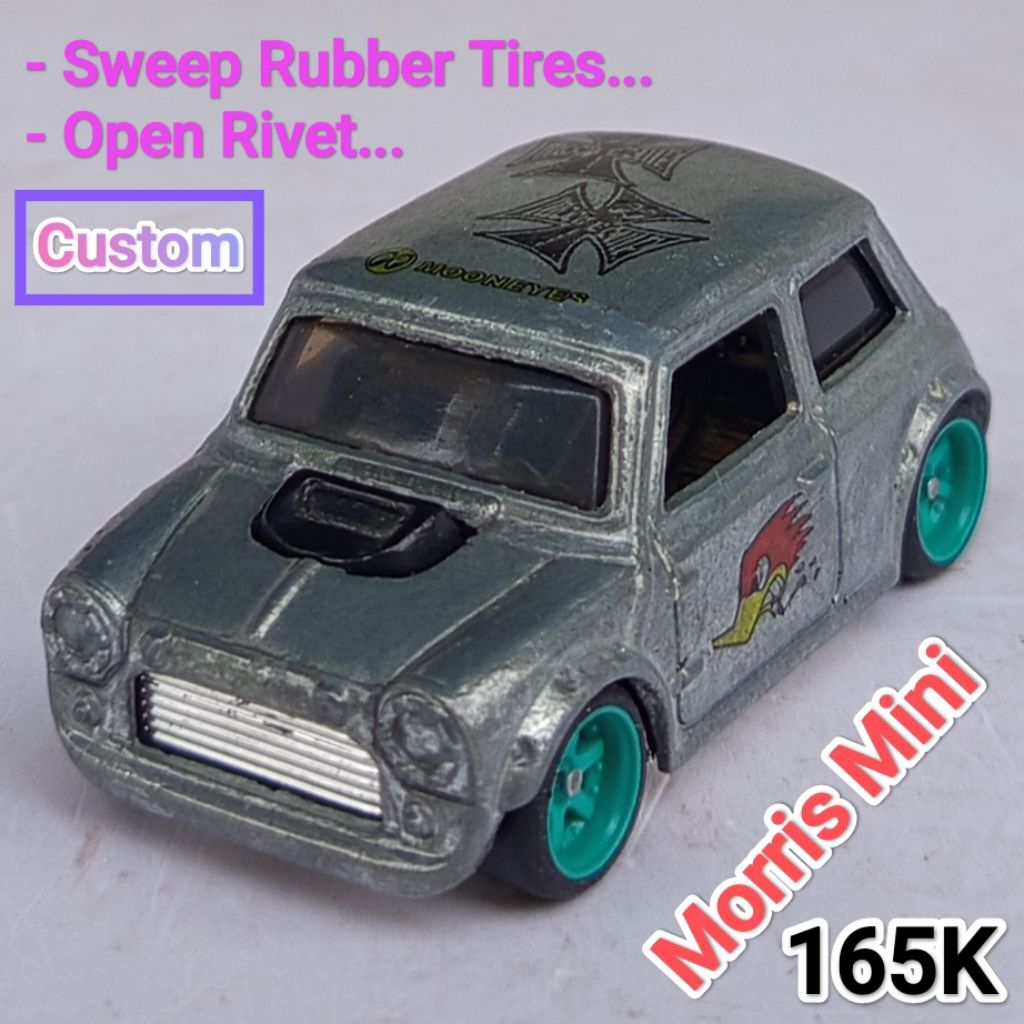 Hot Wheels Austin Morris Mini Cooper Custom Raw Loose