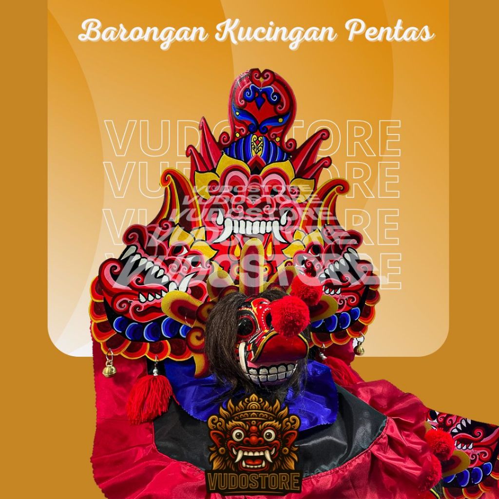 Vudostore barongan kucing kucingan alusan siap pentas free kemul