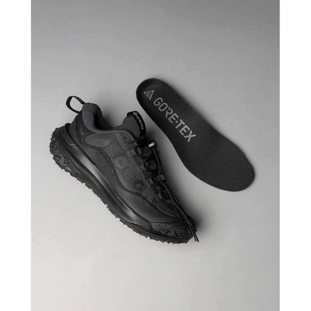 Sepatu Hiking Acg Mountain Fly 2 Gtx Black Antrachite