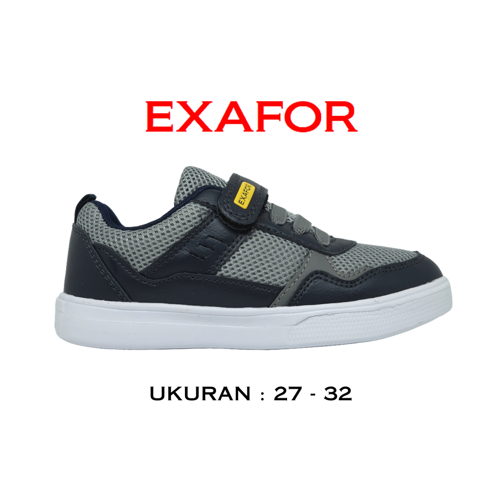 Exafor Tora-K Size 27-32 Sepatu Anak Phylon Ringan Nyaman Santai Sekolah Playgroup TK SD