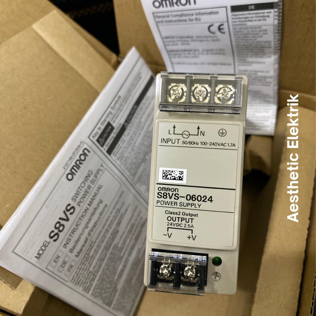 POWER SUPPLY S8VS-06024 OMRON ORIGINAL