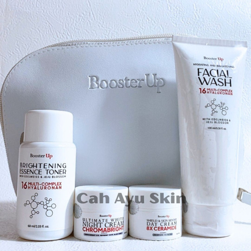 Skincare Booster Up Glam Shine Ultimate Whitening Original Mencerahkan Wajah