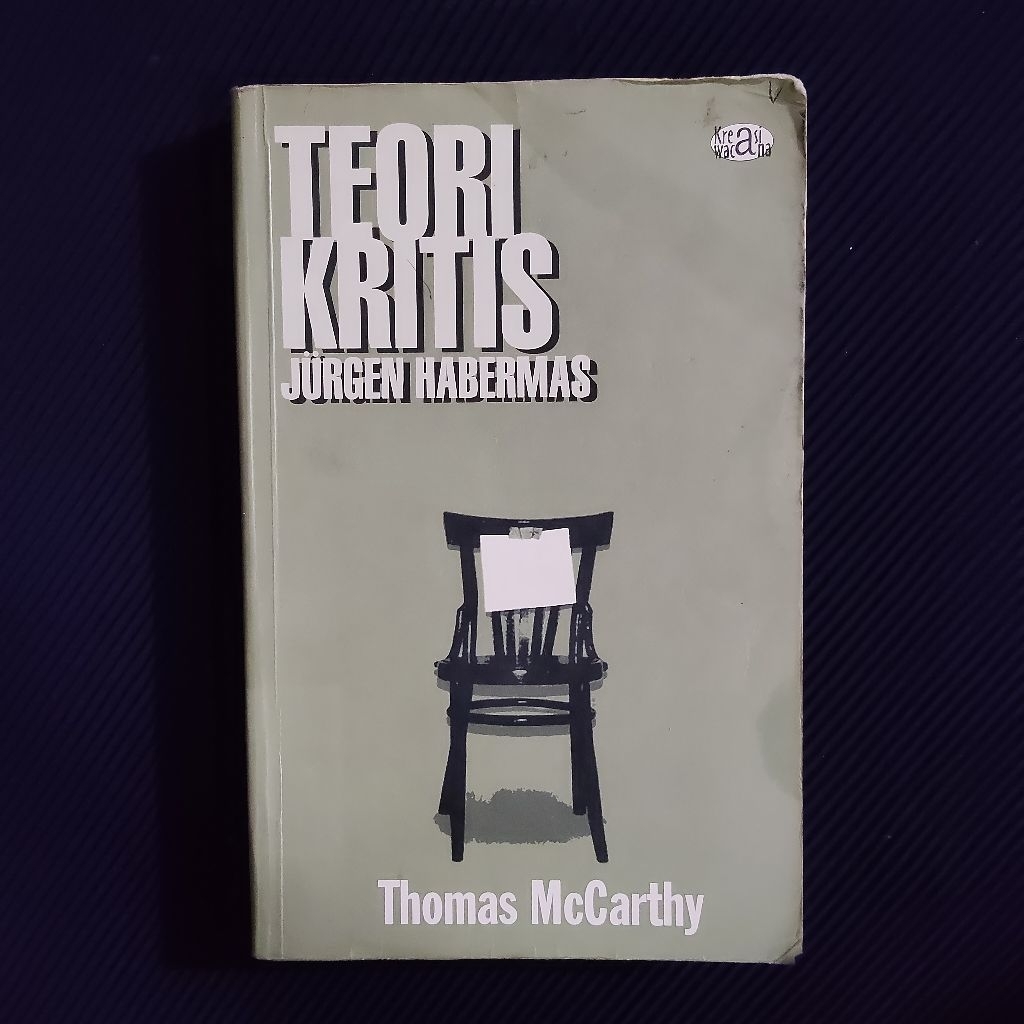 Buku Langka Original • Teori Kritis Jurgen Habermas / THOMAS McCARTHY