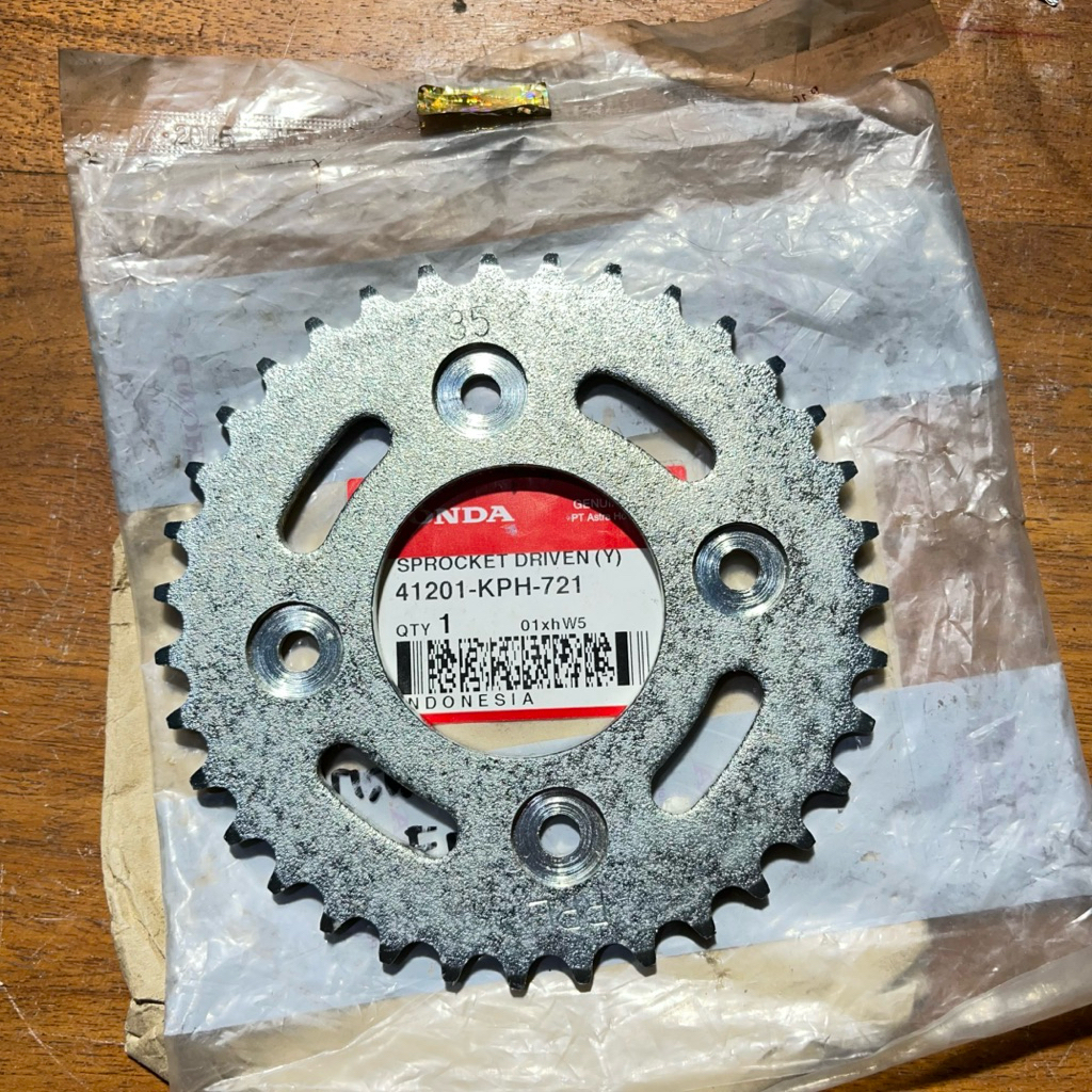 Gear Belakang Honda Supra X 125 Injection Karisma Original AHM