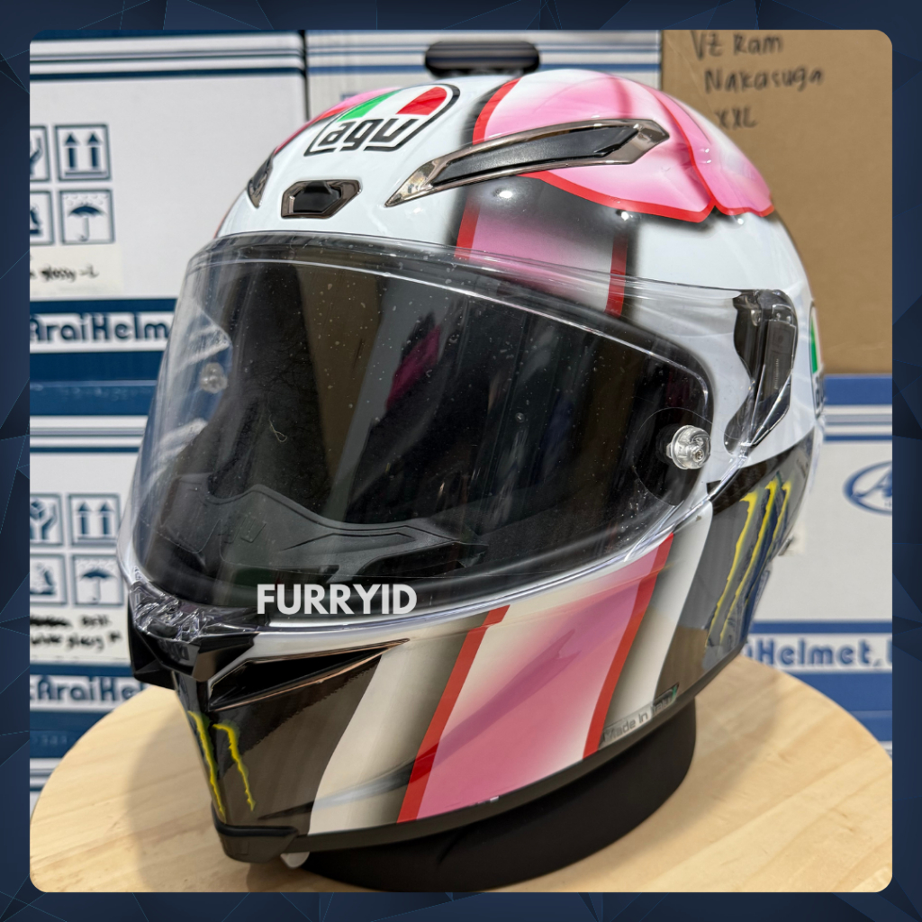 HELM FULL FACE PSTA GP-RR MISANO PINK