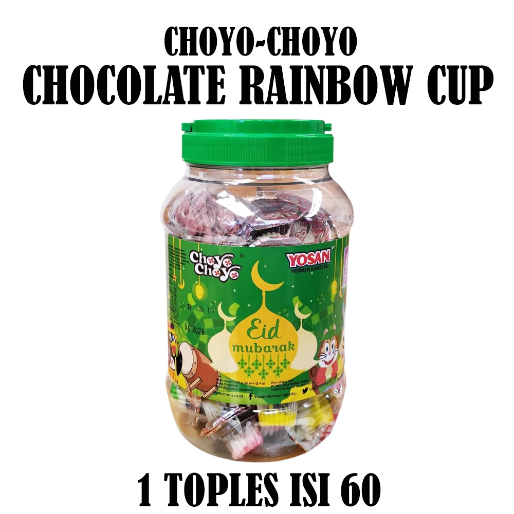 YOSAN CHOYO CHOYO RAINBOW CUP TOPLES ISI 60