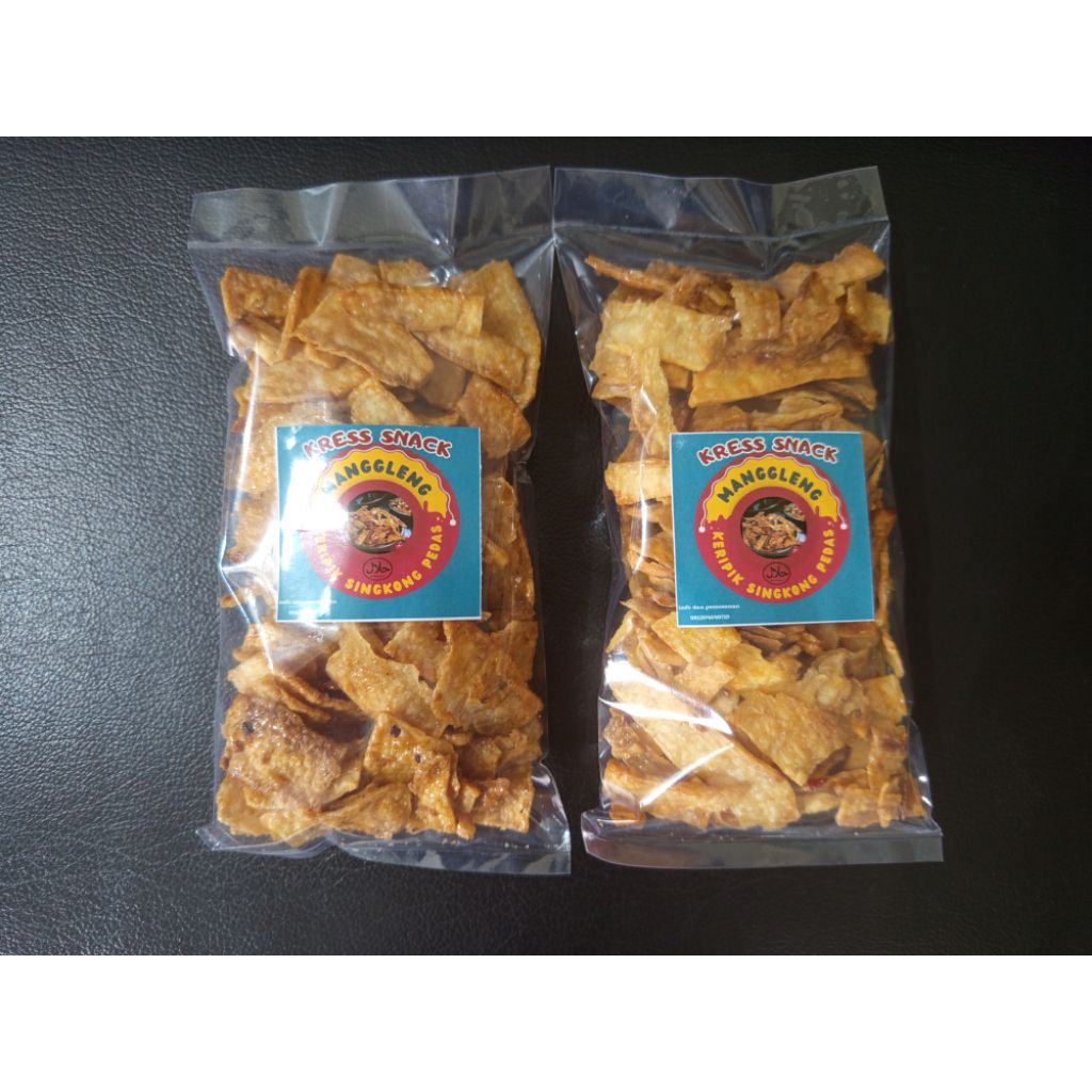 keripik singkong pedas manggleng
