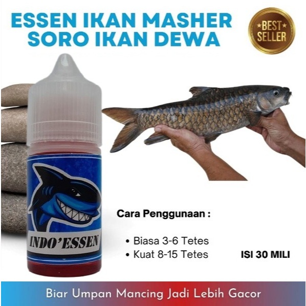 ESSEN IKAN MASHER SORO IKAN DEWA PALING JITU ISI 30ML
