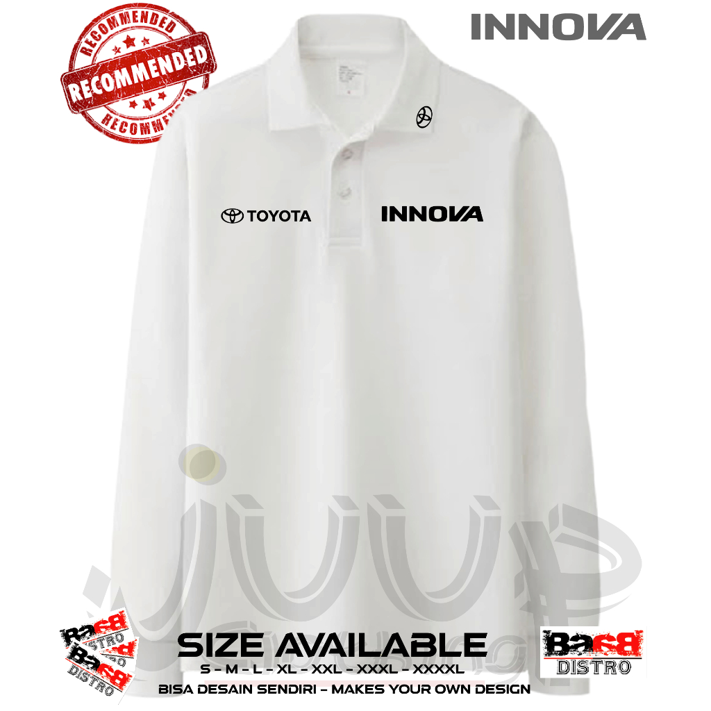 POLOSHIRT BAJU POLO KAOS KERAH LENGAN PANJANG INNOVA