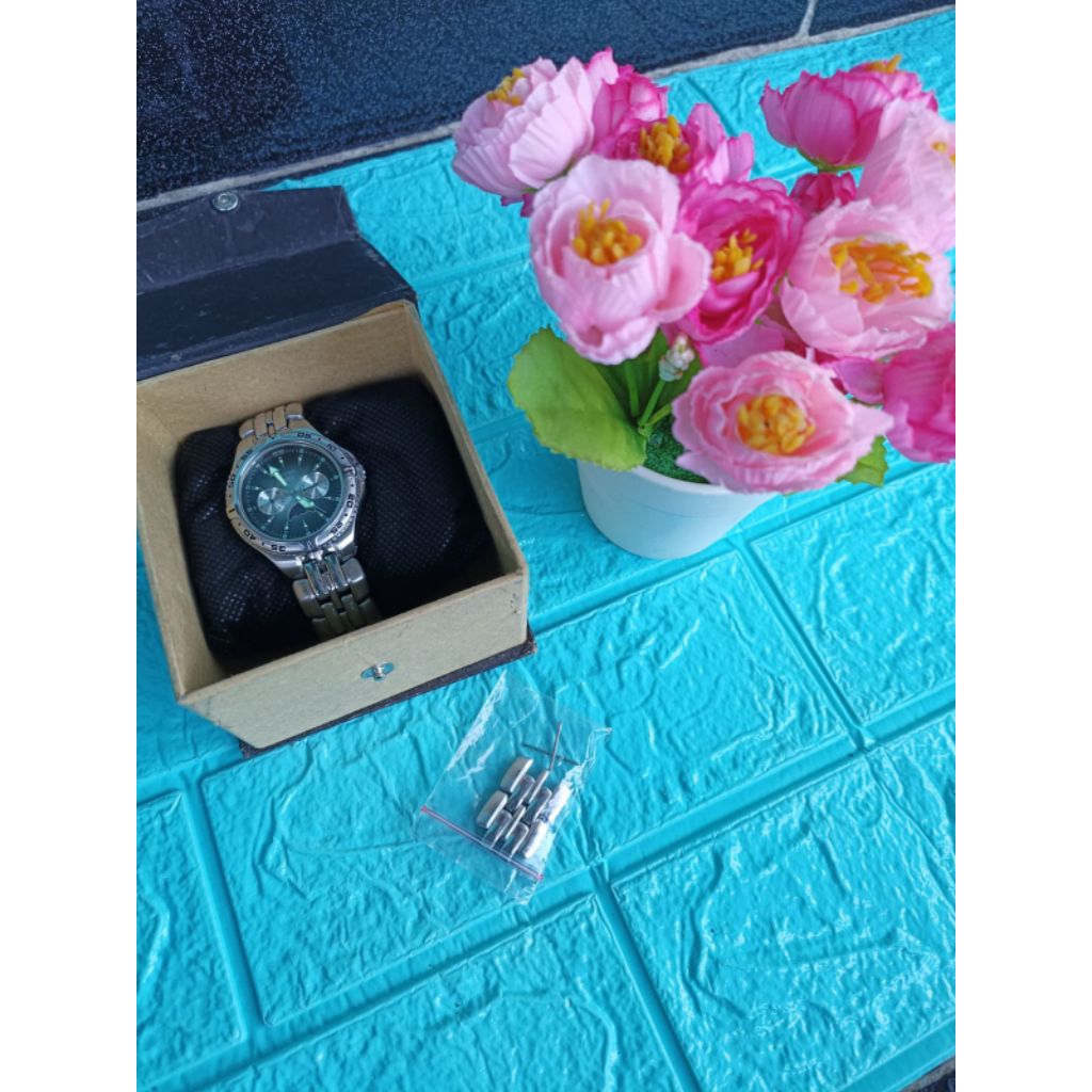 Jam Fossil seri Blue | Vintage | PL good condisi