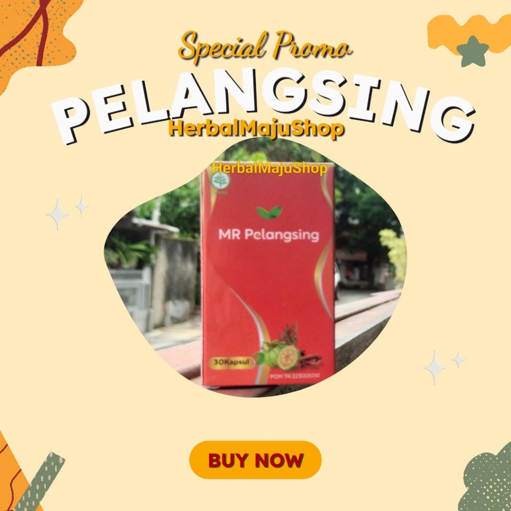 Mr Pelangsing/Slimming Capsule/MR Belongsing/Obat Diet BPOM