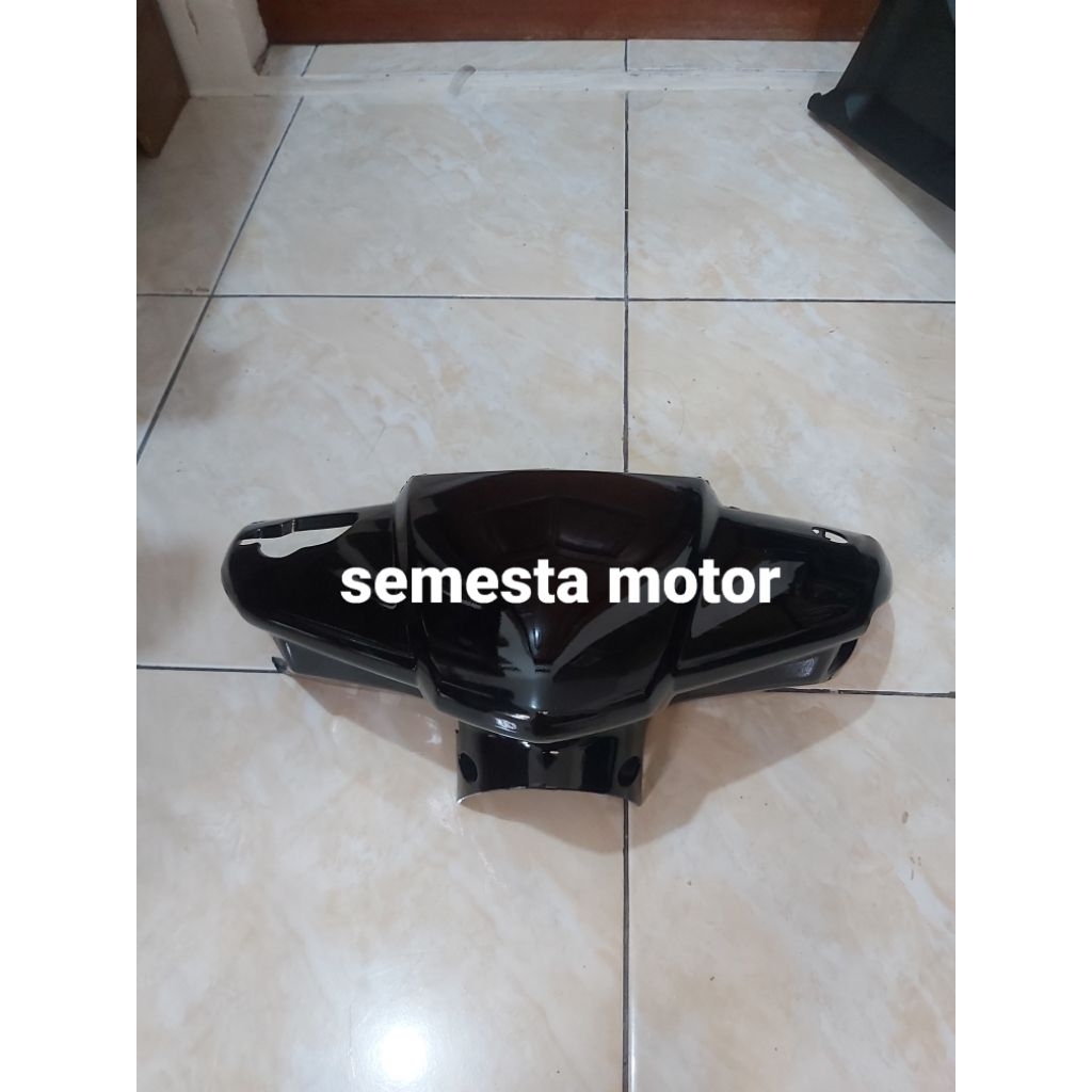 Batok depan vario 110 karbu cover batok depan vario karbu hitam