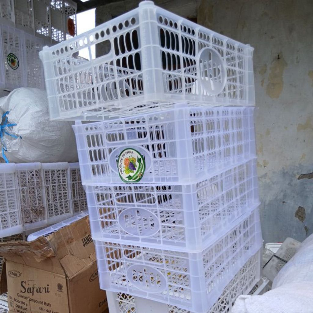 Keranjang buah // Keranjang bekas jeruk // Keranjang multifungsi