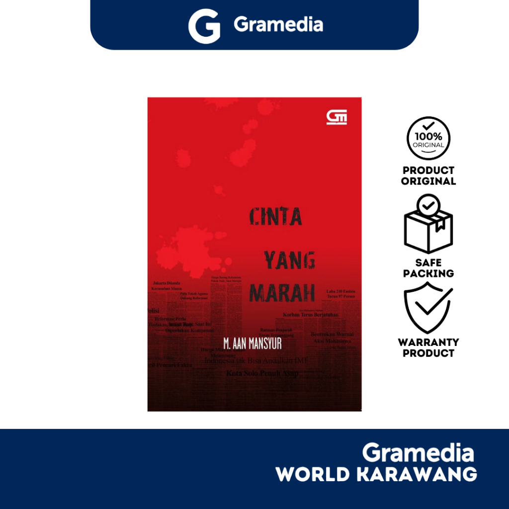 CINTA YANG MARAH - GRAMEDIA KARAWANG
