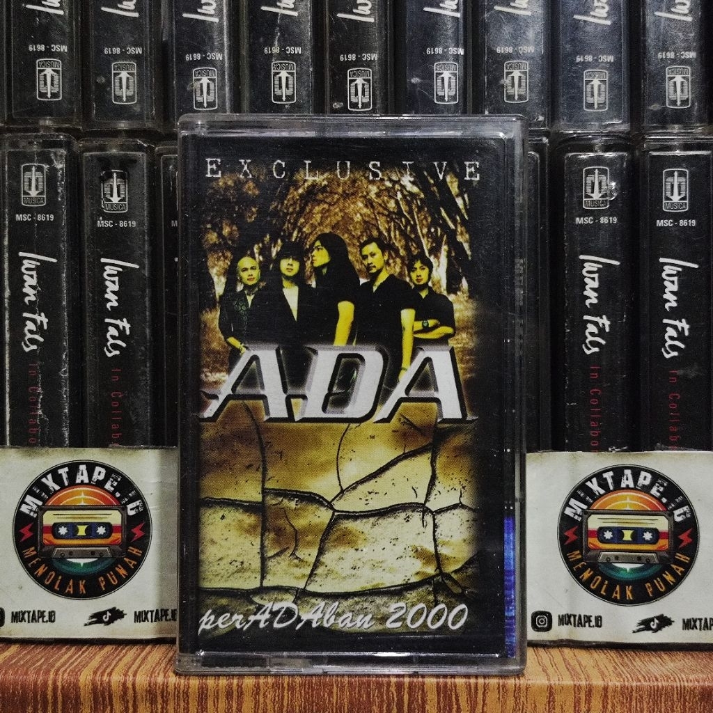 Kaset - Ada Band - Peradaban 2000 (Exclusive) - Radio Tape - Kaset Pita - Radio - Pemutar Kaset - Re