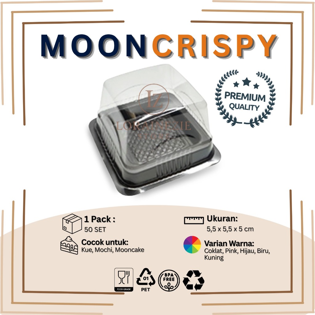 [50 SET] Mika Mochi / Mika Mooncake / Mika Mini Brownies / Mini Cake / Dessert / Mika Pudding / Mika