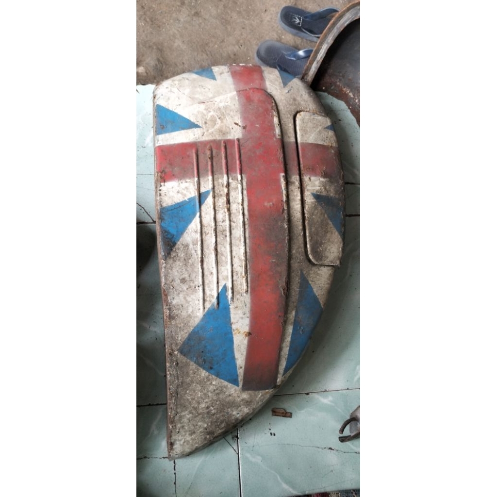 vespa tepong super kanan kiri original utuh