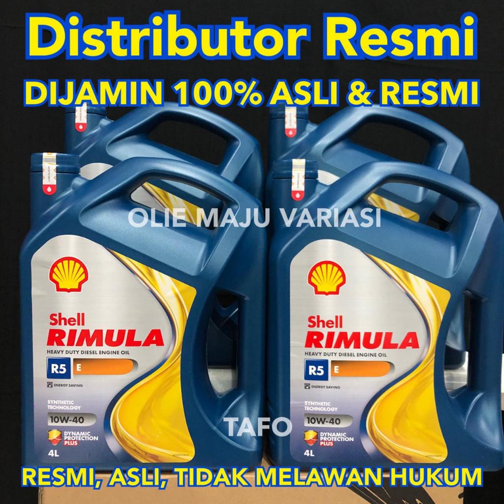 SHELL RIMULA R5E 10W-40 DIESEL ORIGINAL / SHELL RIMULA R5E 10W40