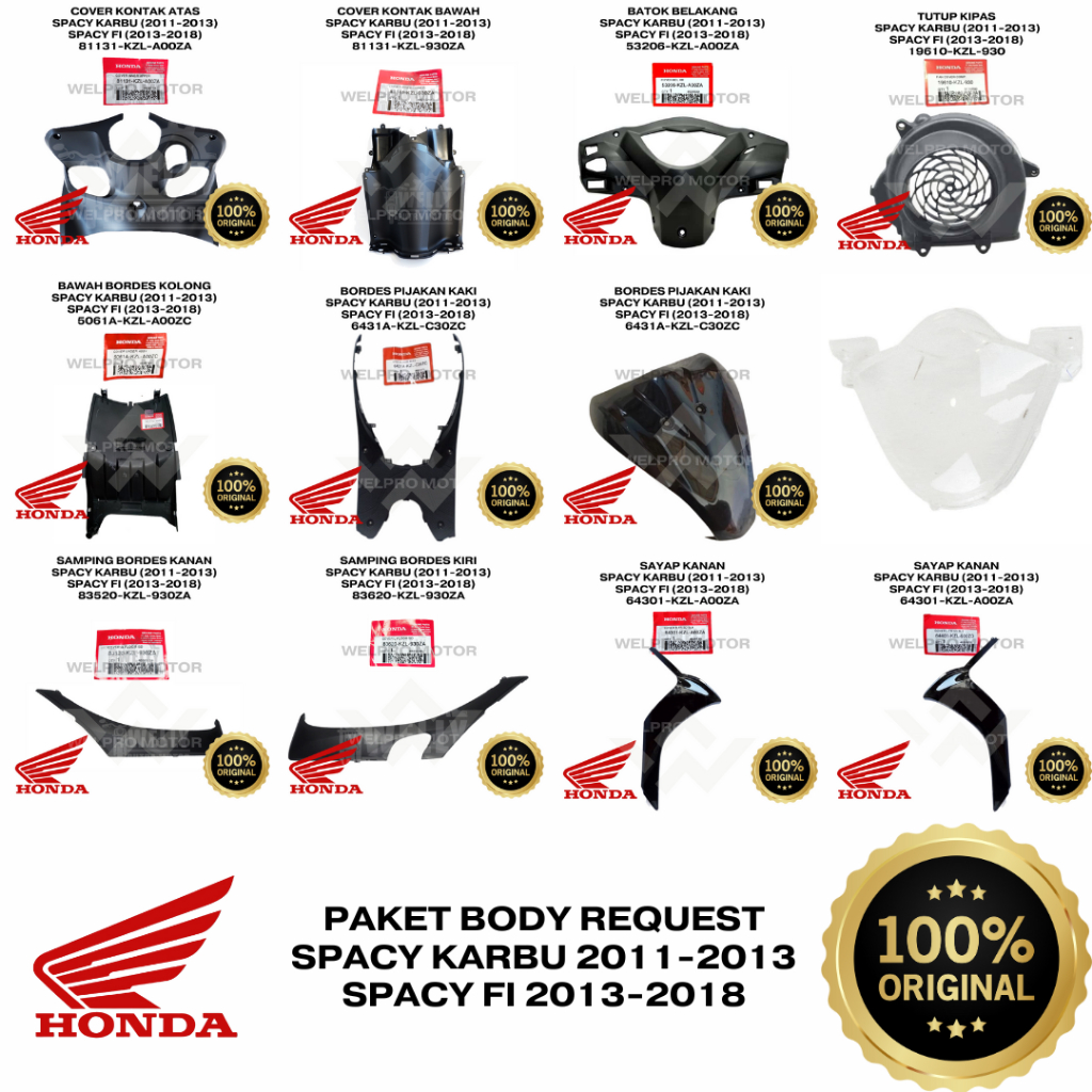 Request Spacy Body Kasar Spacy Karbu Spacy FI Ori Honda AHM