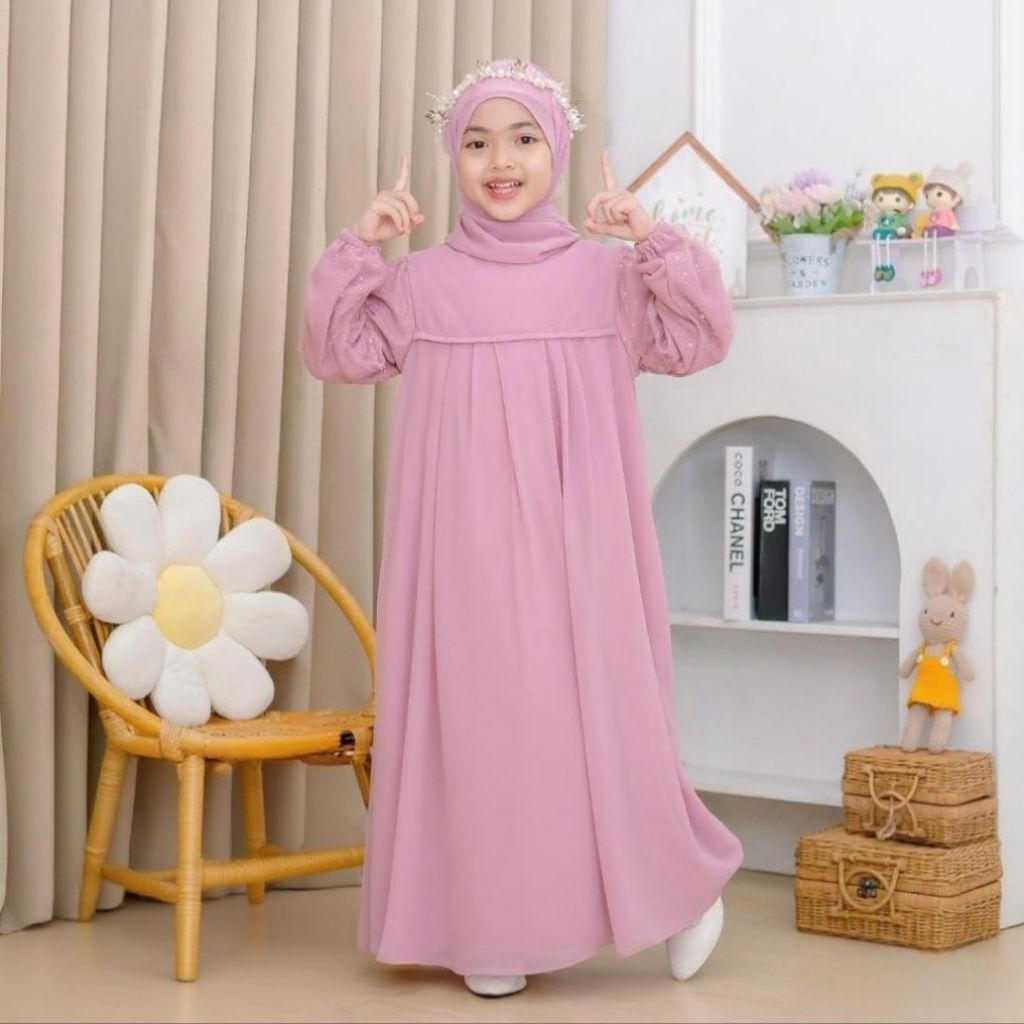 Safira Gamis hijab kids